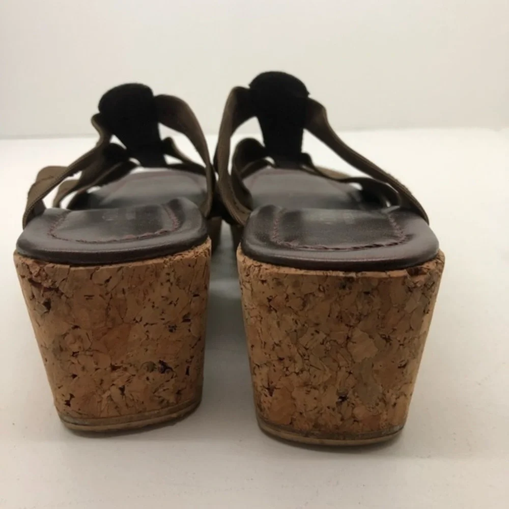 Donald J Pliner Clare cork platform slide sandals